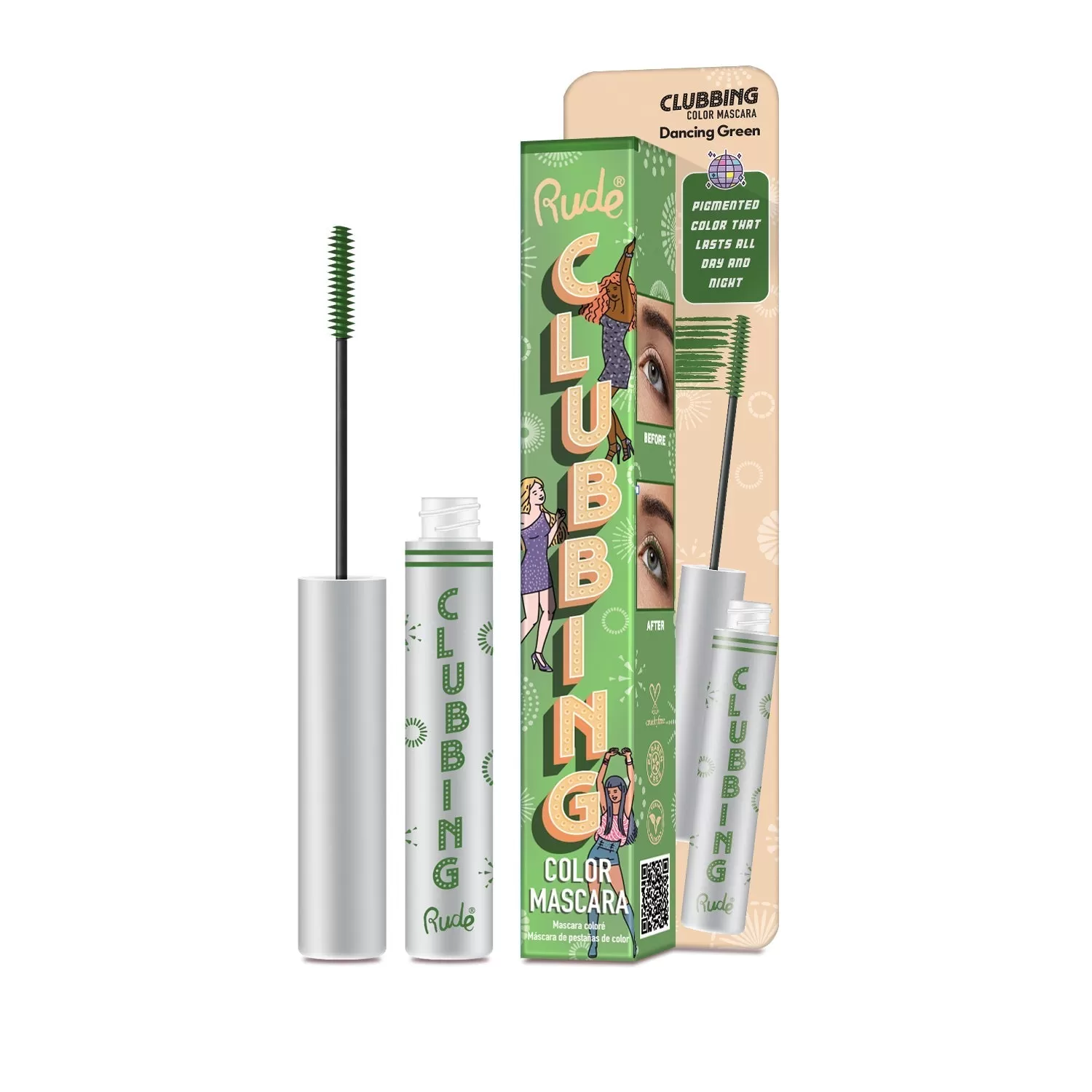 RUDE Clubbing Color Mascara