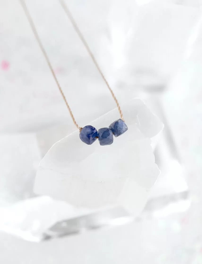 Sapphire September Birthstone Necklace