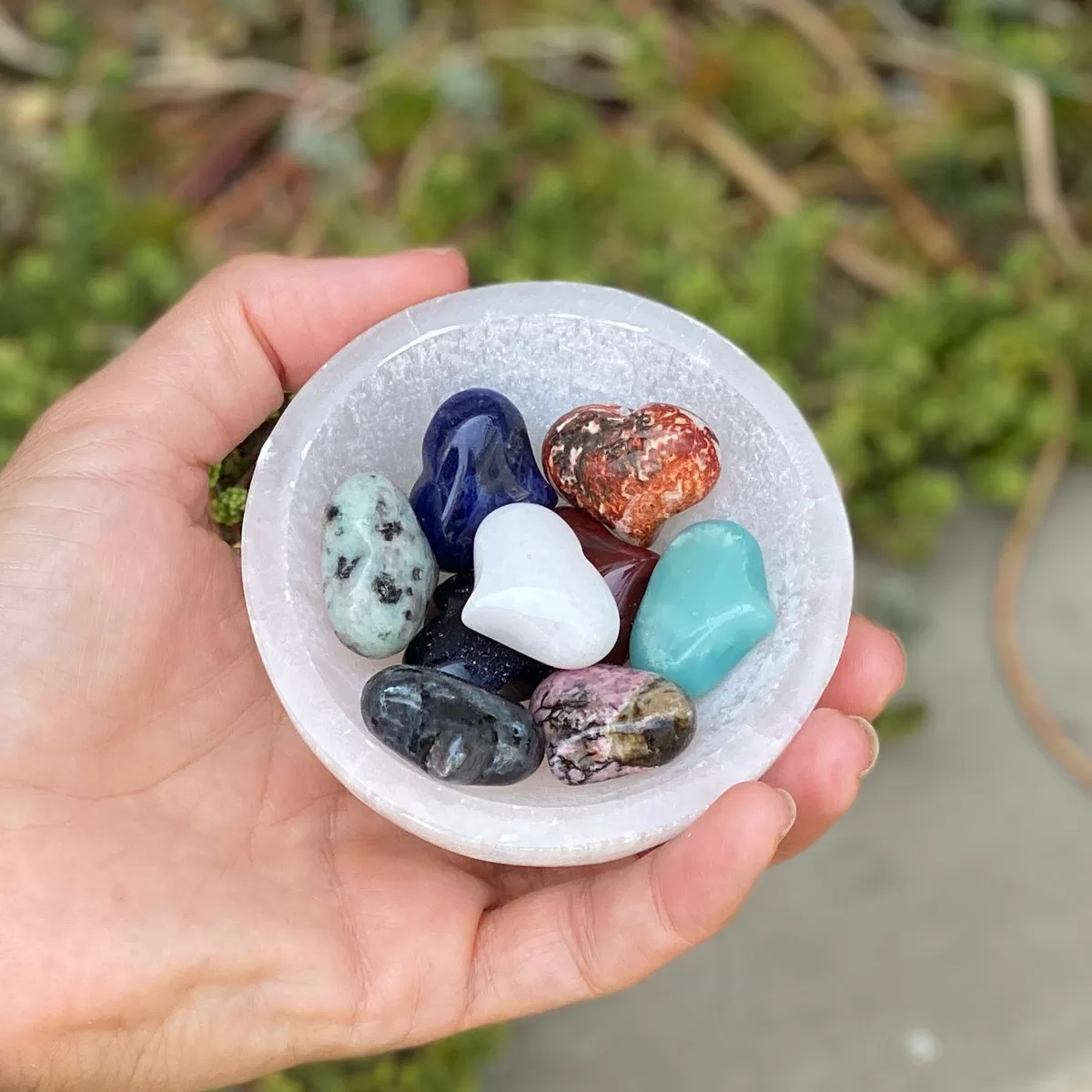 Selenite Bowl for Crystal Cleansing and Charging