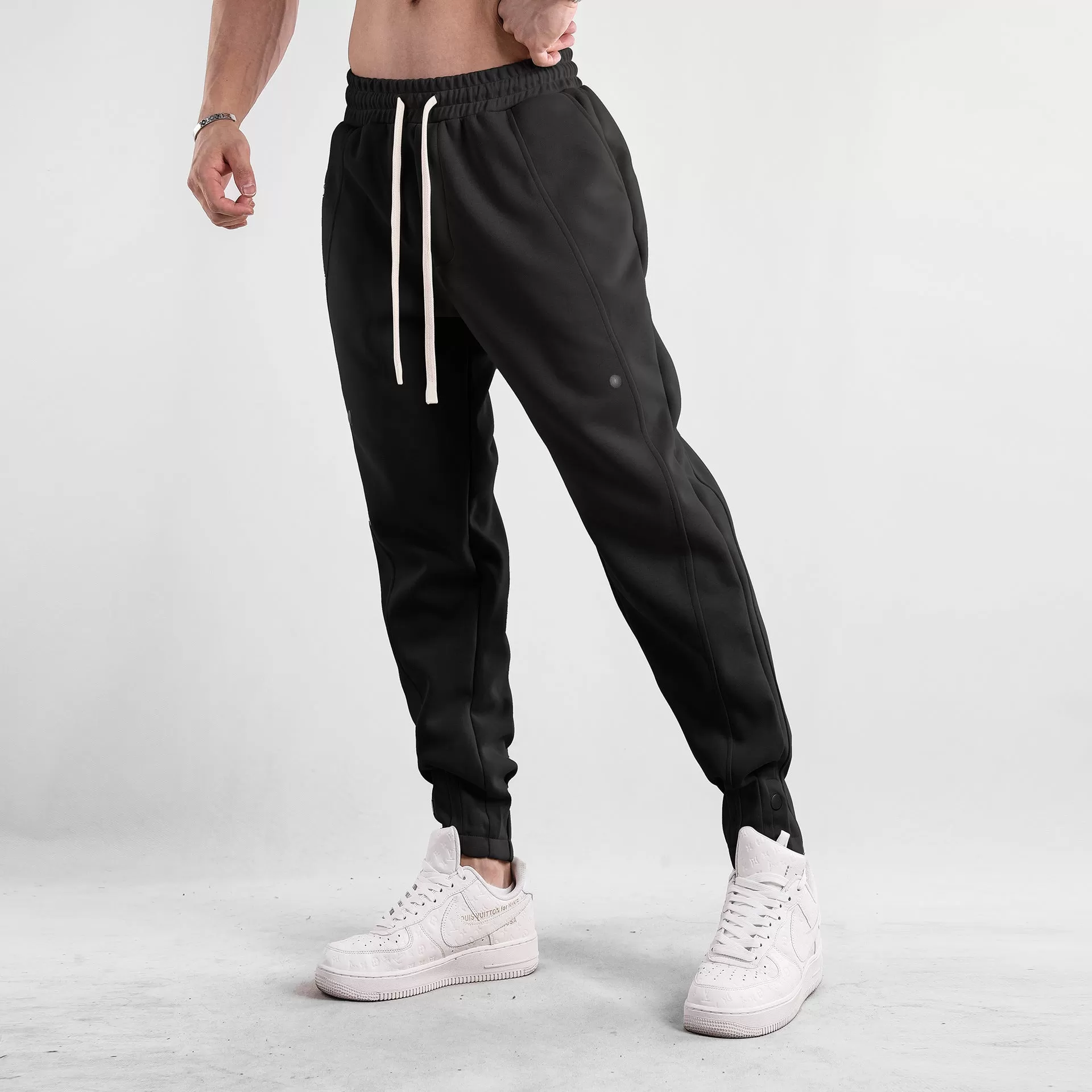 Solid Color Closed Bottom Drawstring Joggers (7 Colors)