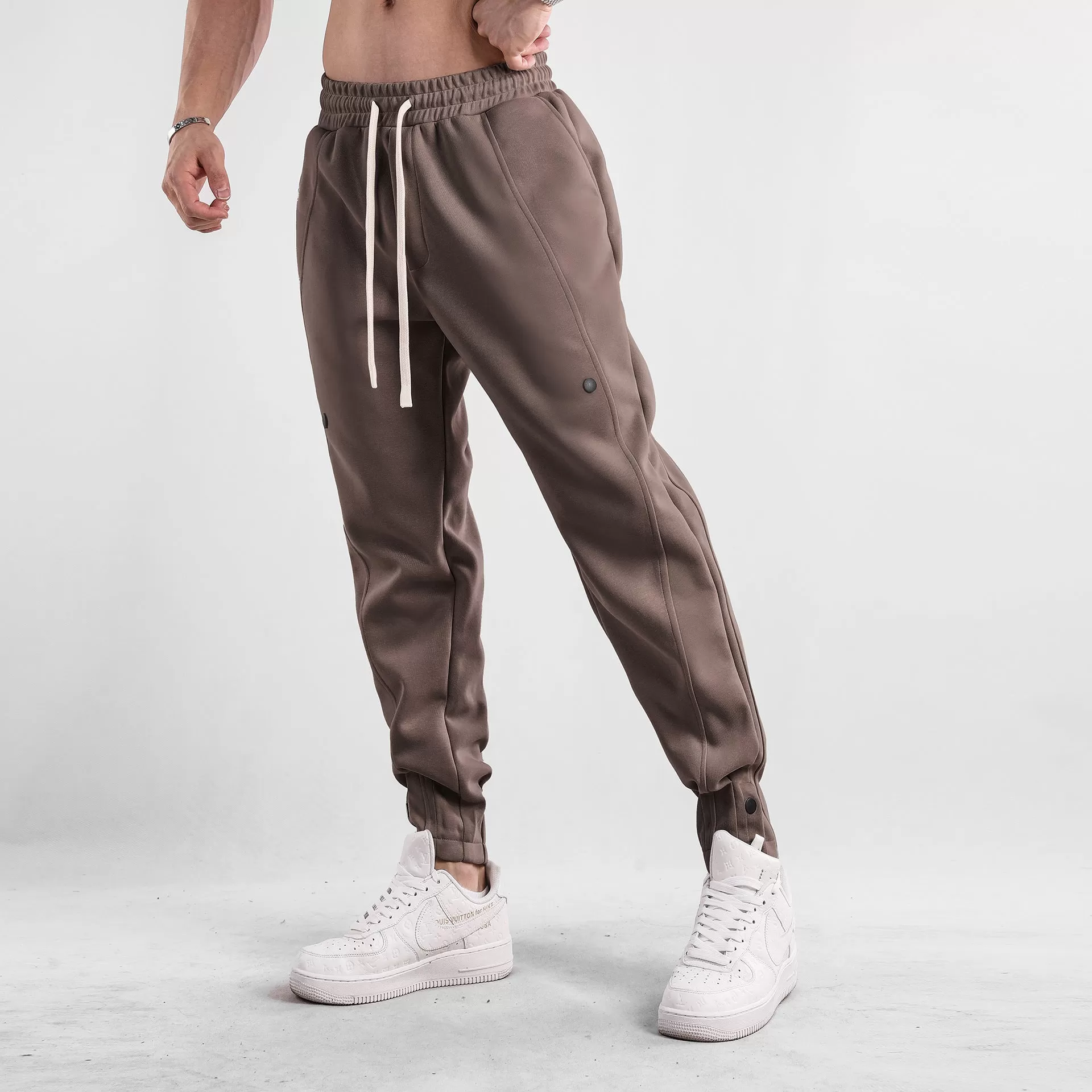 Solid Color Closed Bottom Drawstring Joggers (7 Colors)