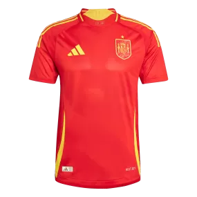 Spain National Adults Home Authentic Jersey 2024