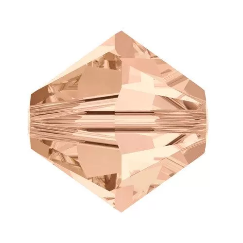 Swarovski 4mm Bicone - Light Peach (10 Pack) XILION