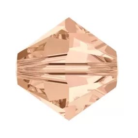 Swarovski 4mm Bicone - Light Peach (10 Pack) XILION