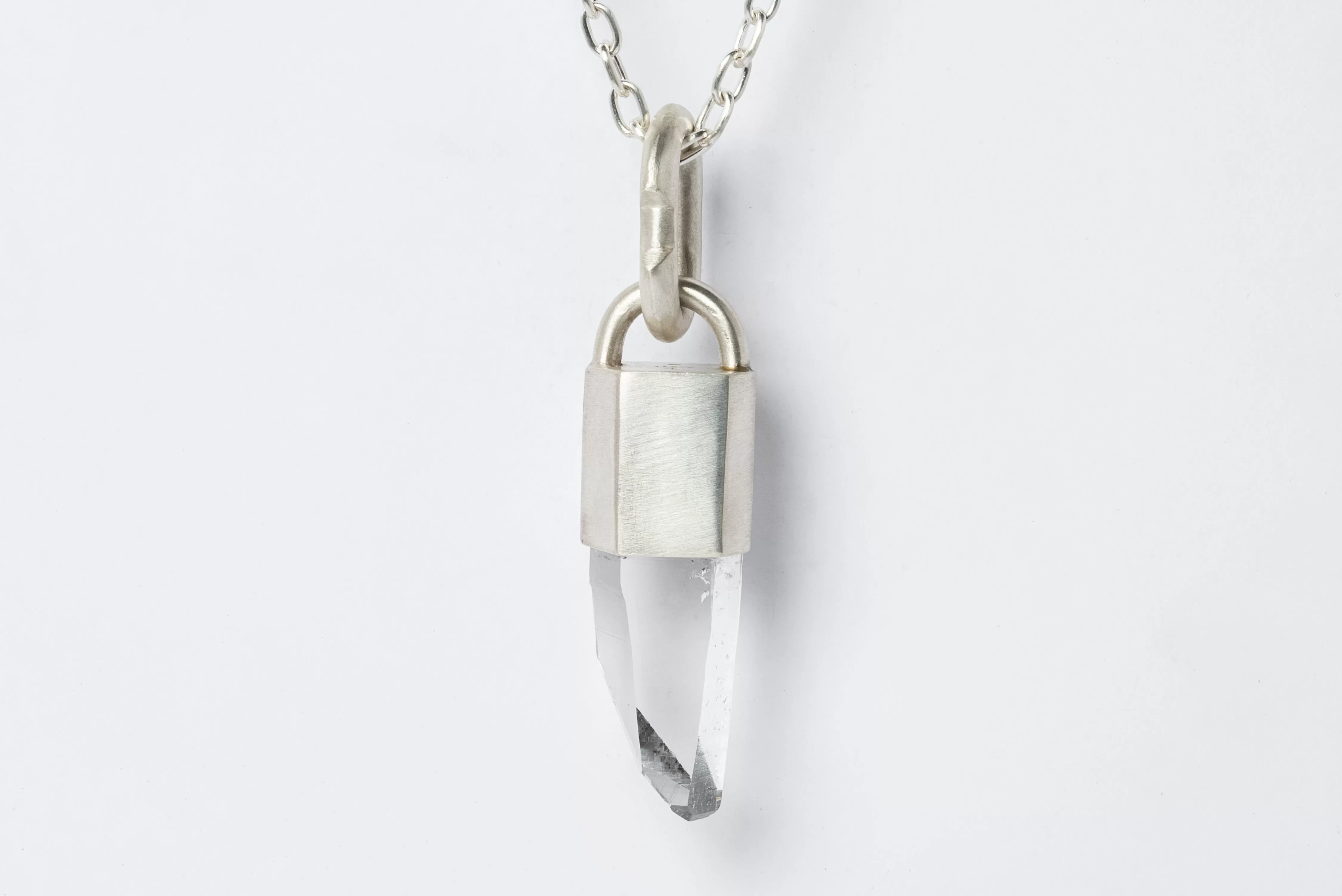 Talisman Necklace (Deco Linked, Lemurian Quartz, MA LEM)