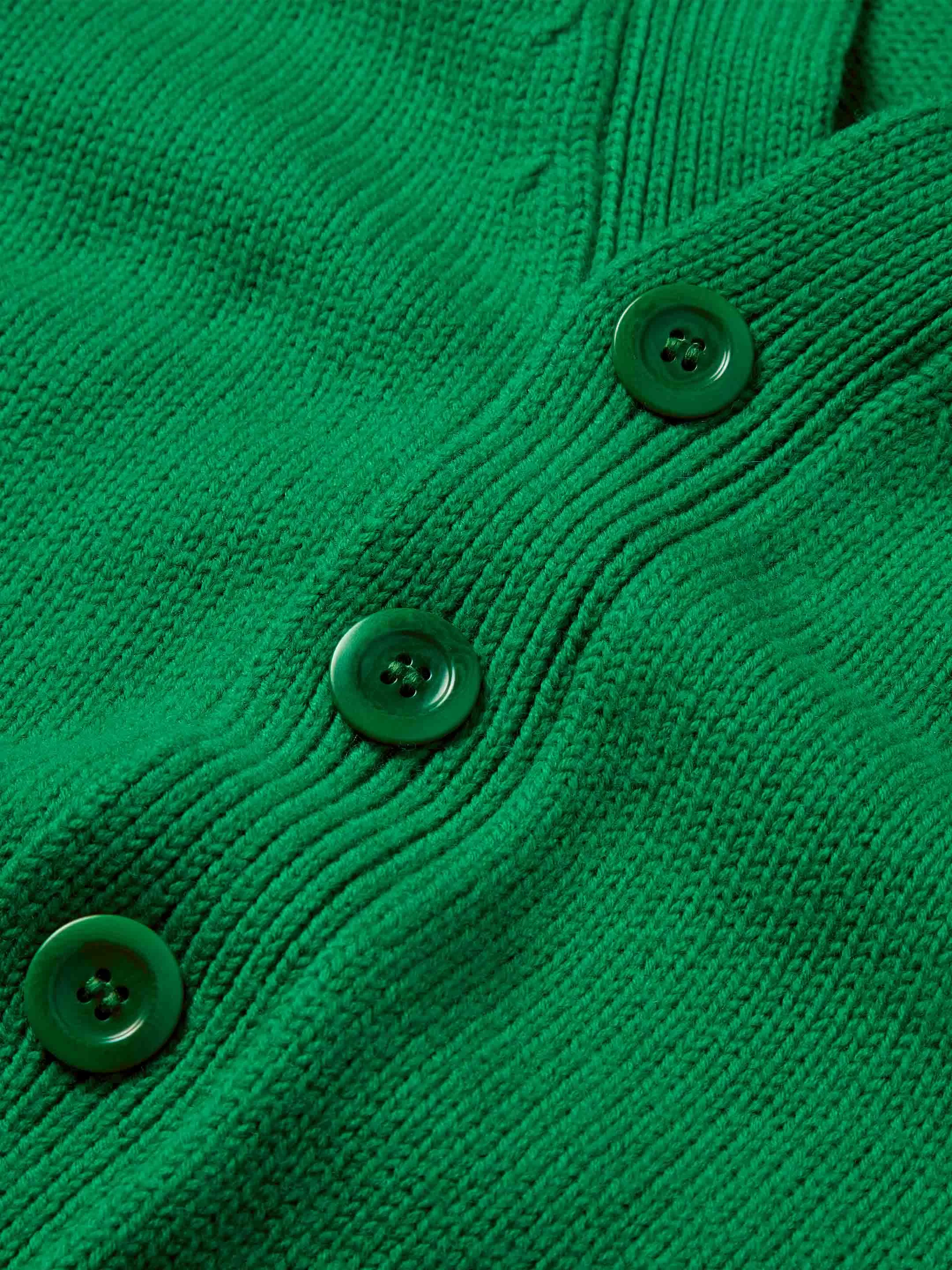 The Cardigan - Bottle Green