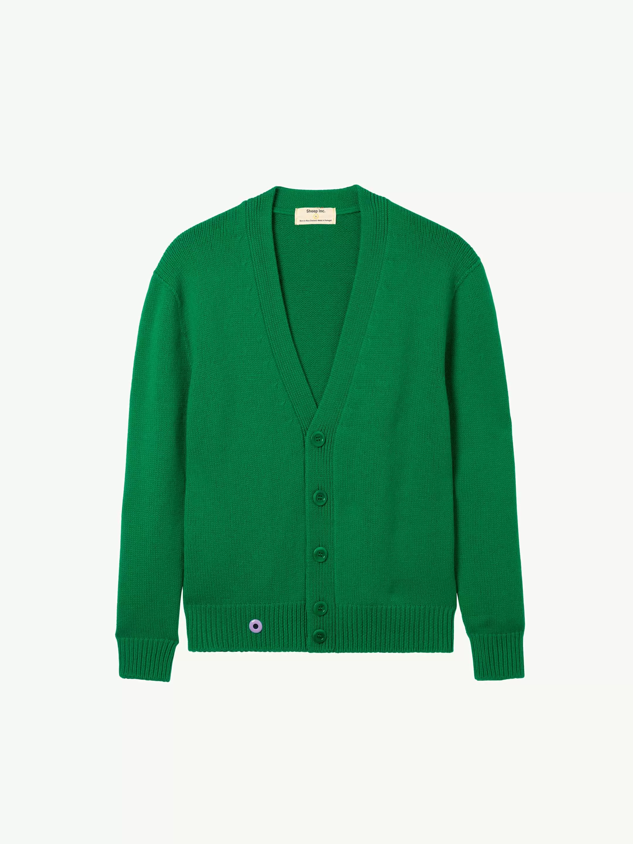 The Cardigan - Bottle Green