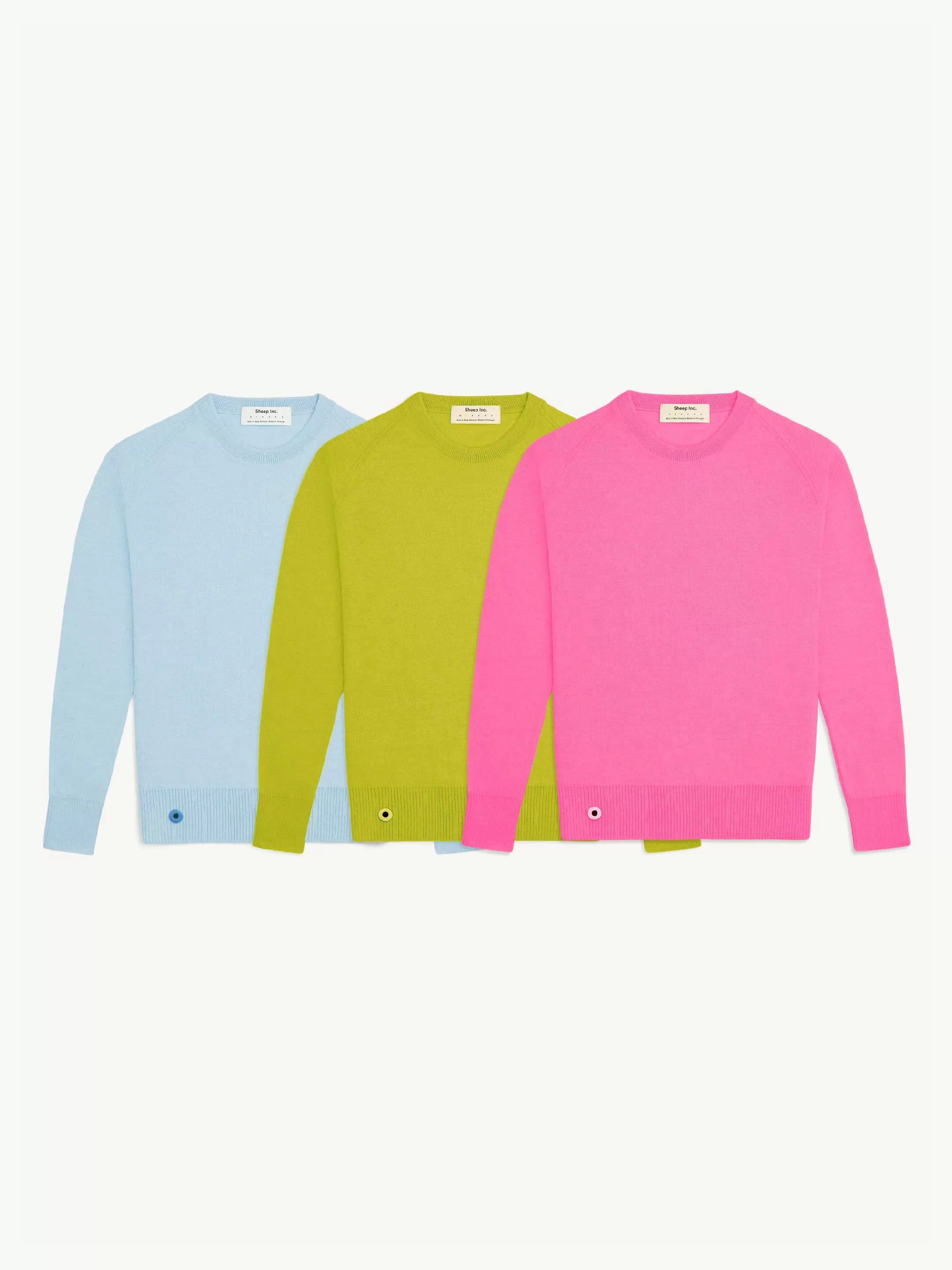 The Crewneck Light - Lime Green