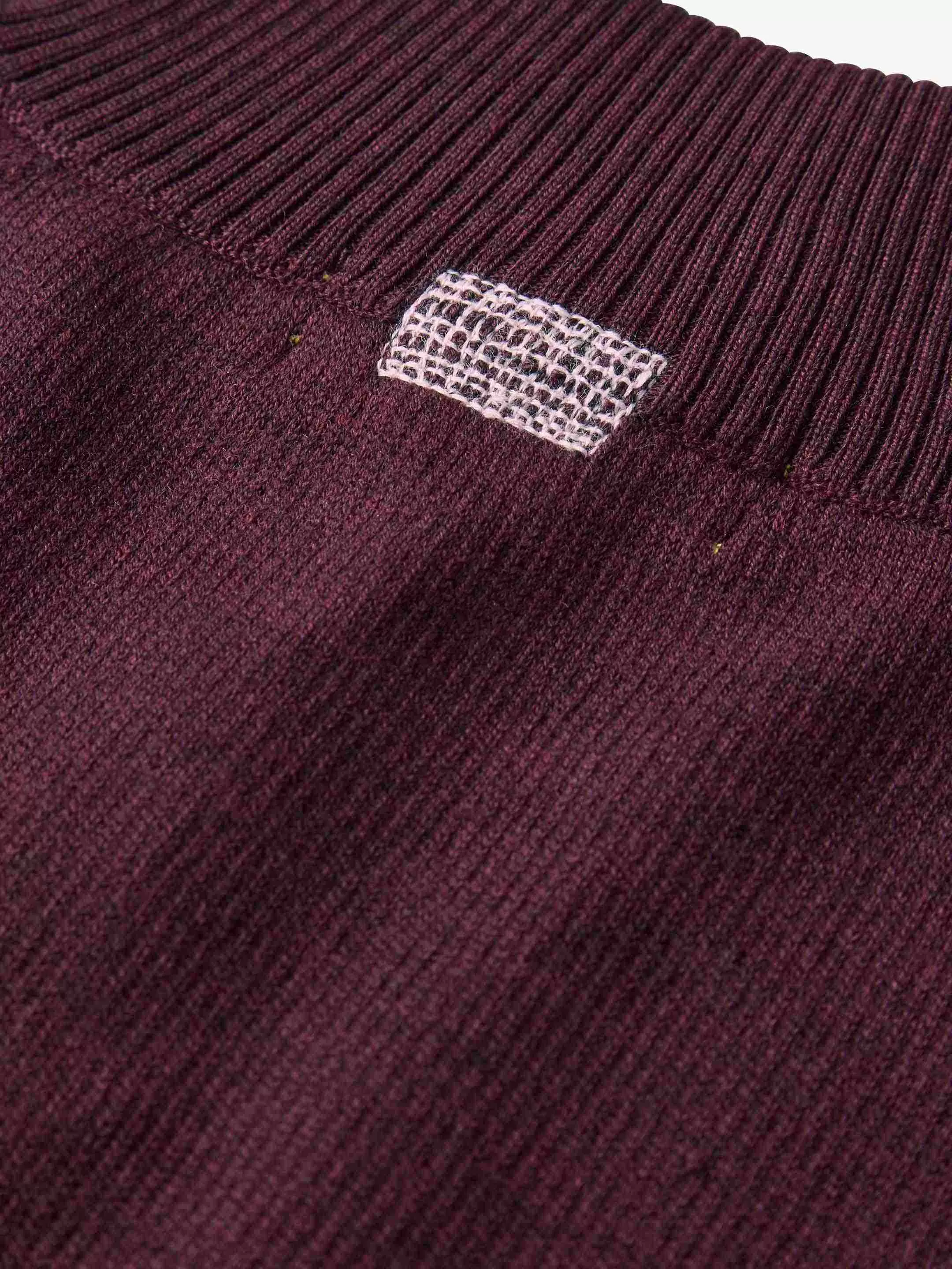 The Half Zip - Konini Burgundy