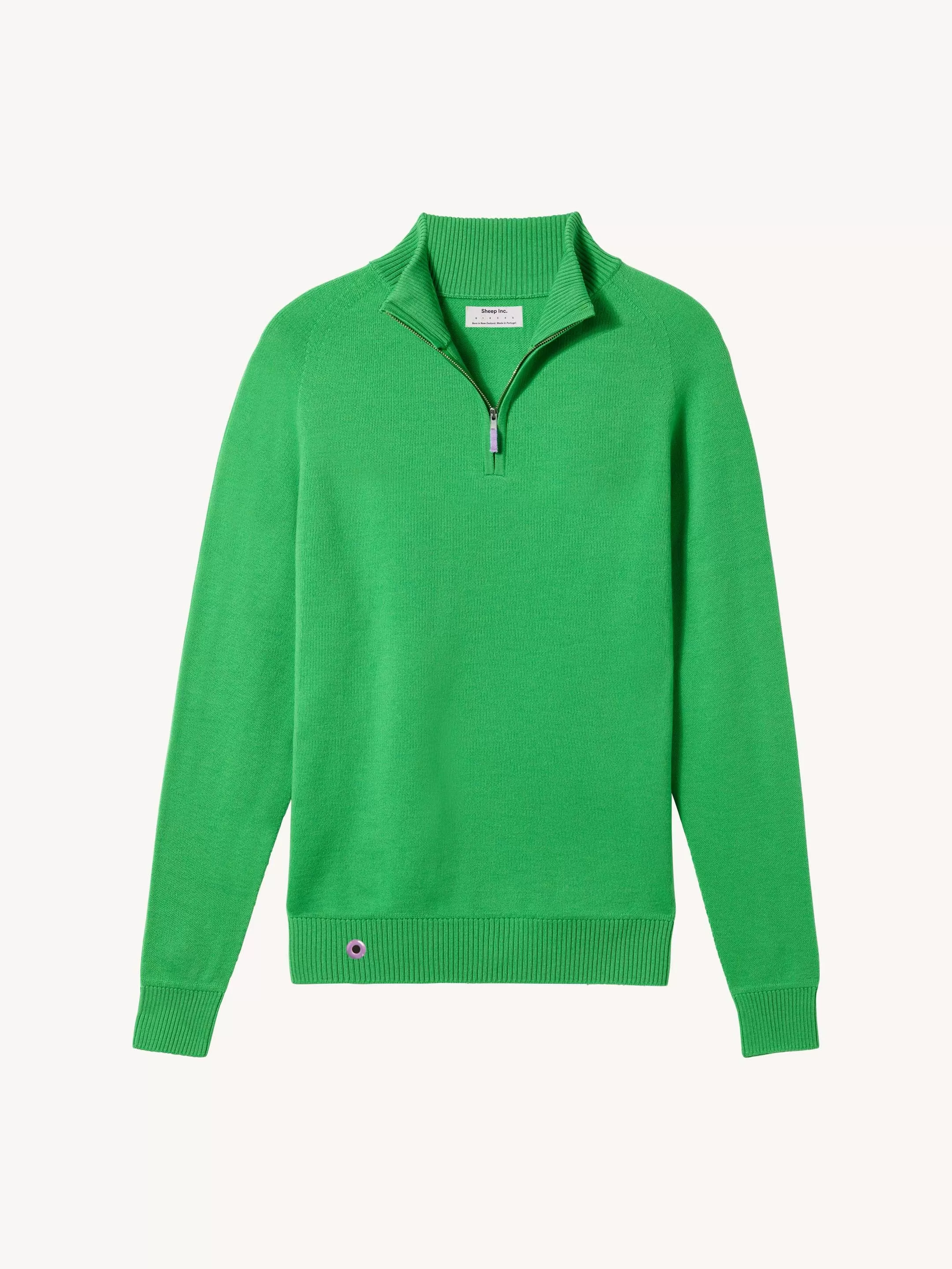 The Half Zip - Pippin Green