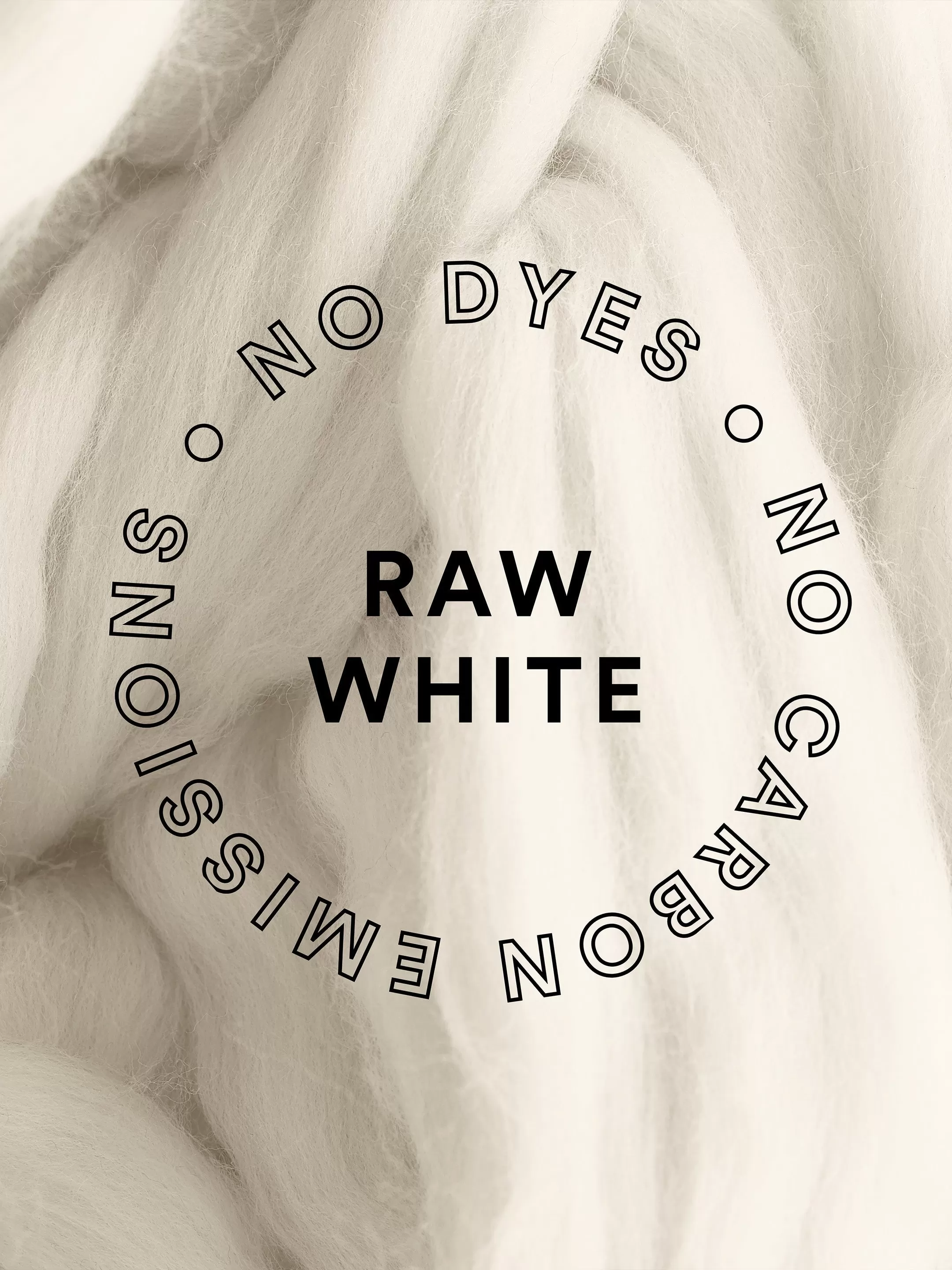 The High Neck - Raw White