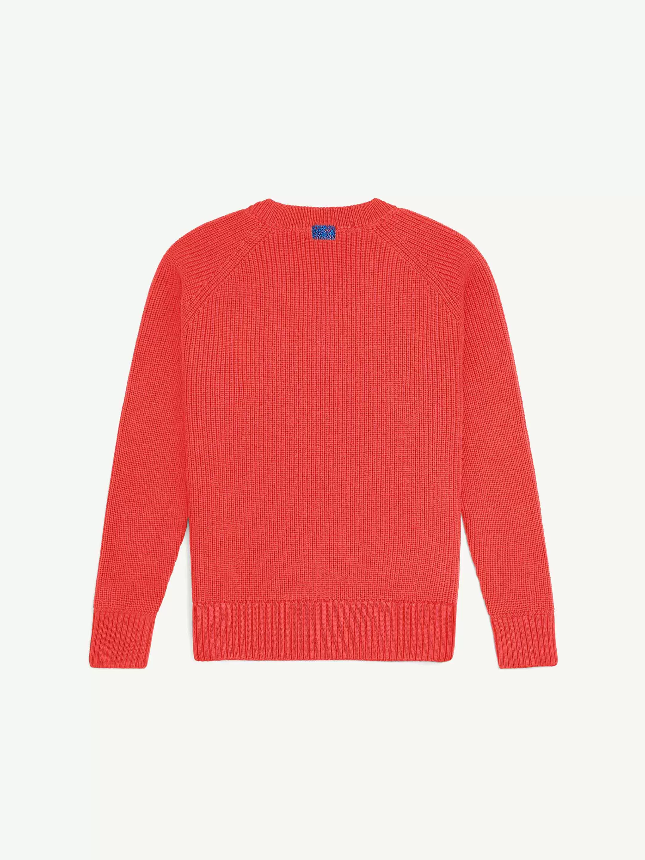 The V-Neck - Poppy Red