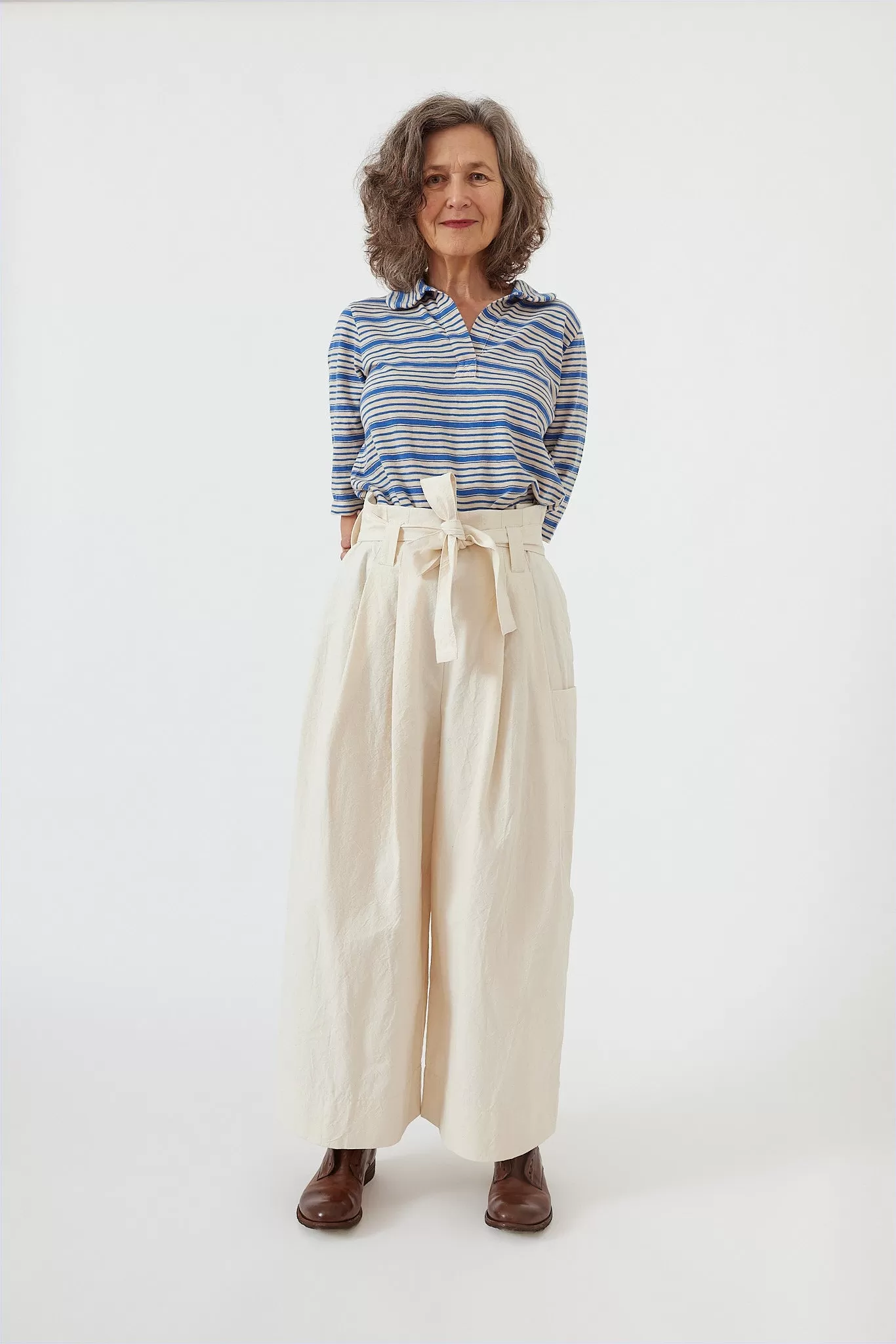 Toast - Belted Canvas Fisherman Trousers