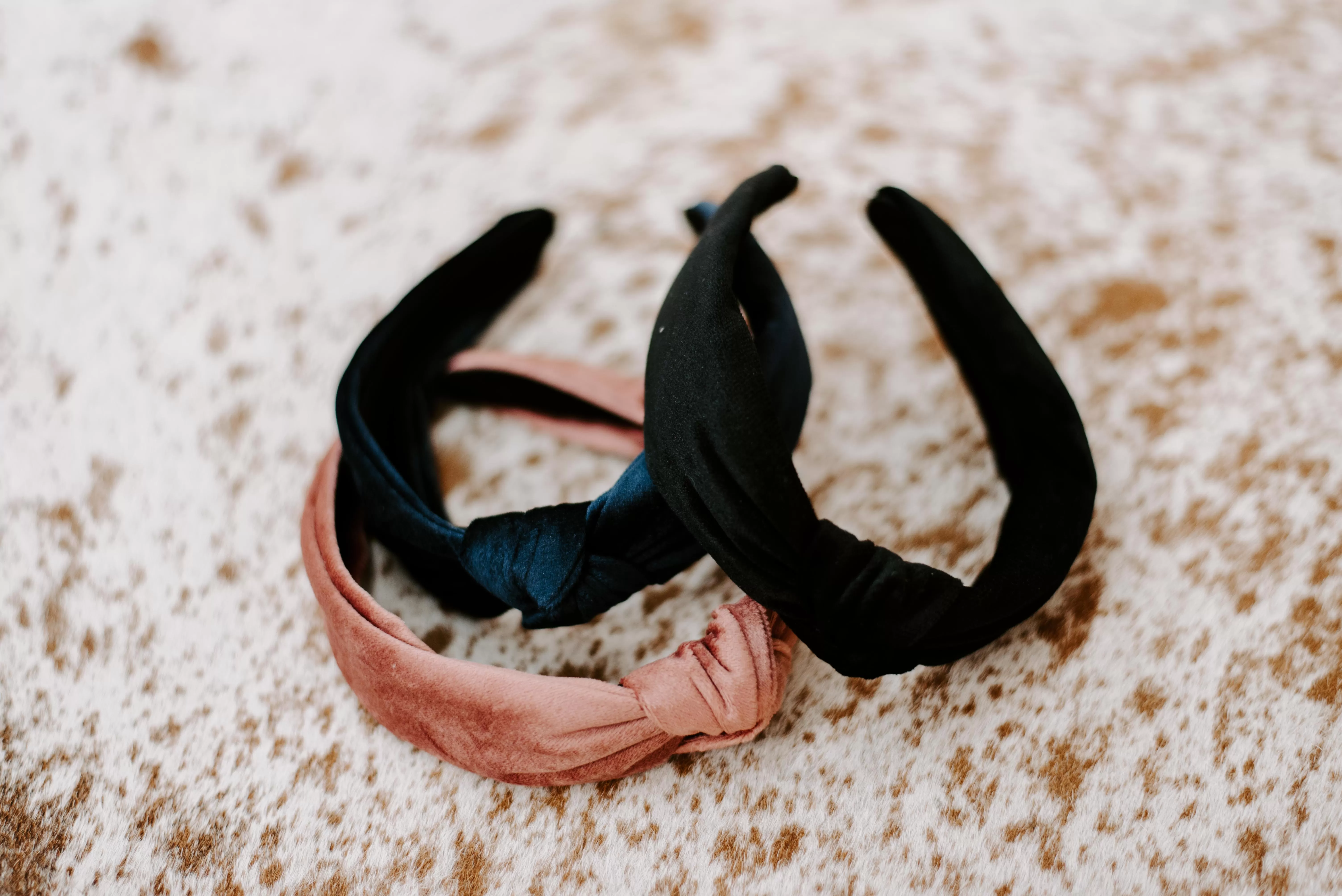 Velvet Twist Knot Headband