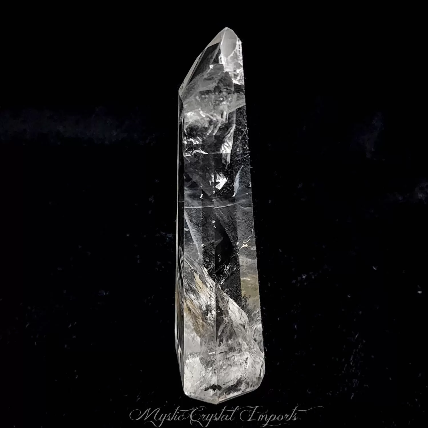 Very Clear Quartz Point- 4 Tall