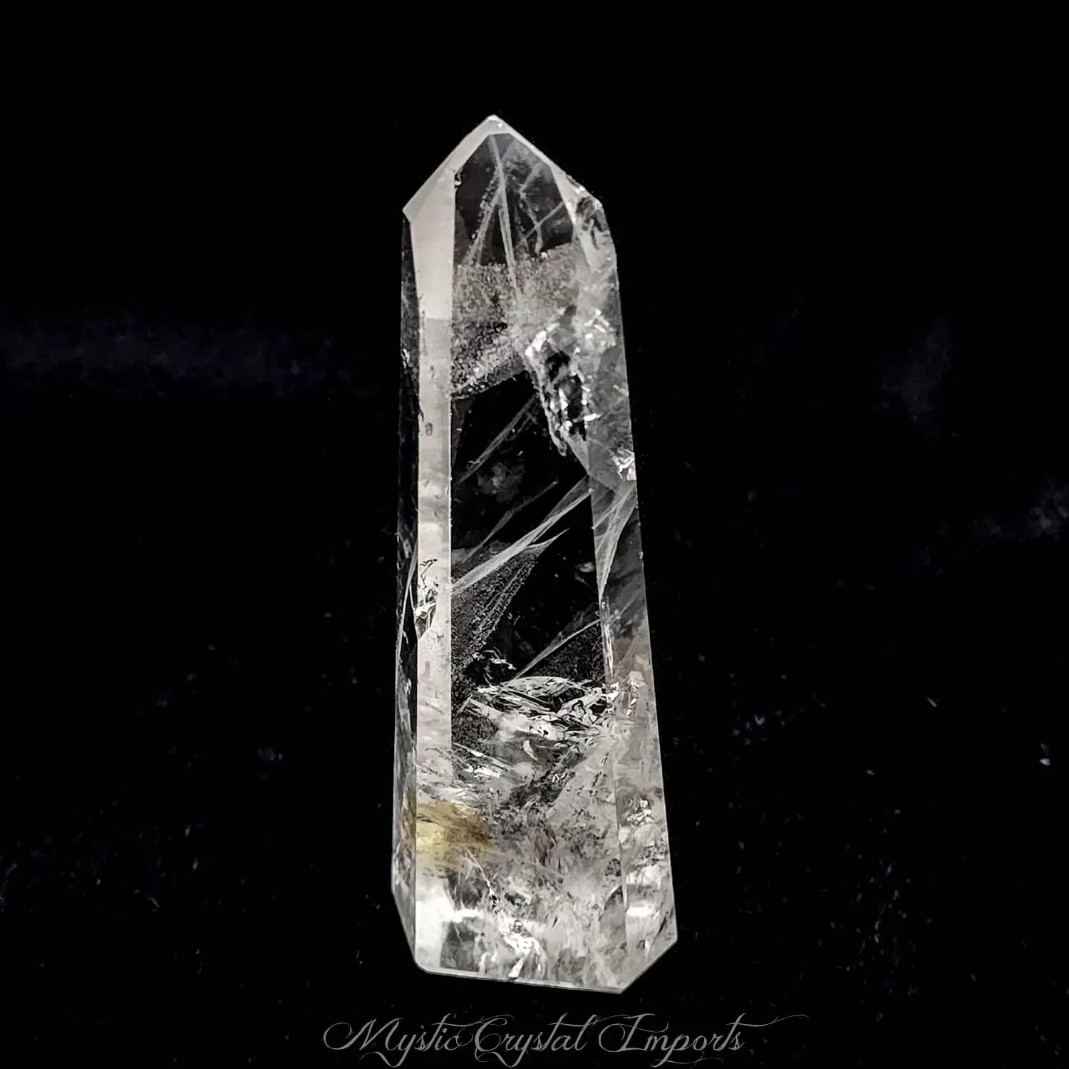 Very Clear Quartz Point- 4 Tall