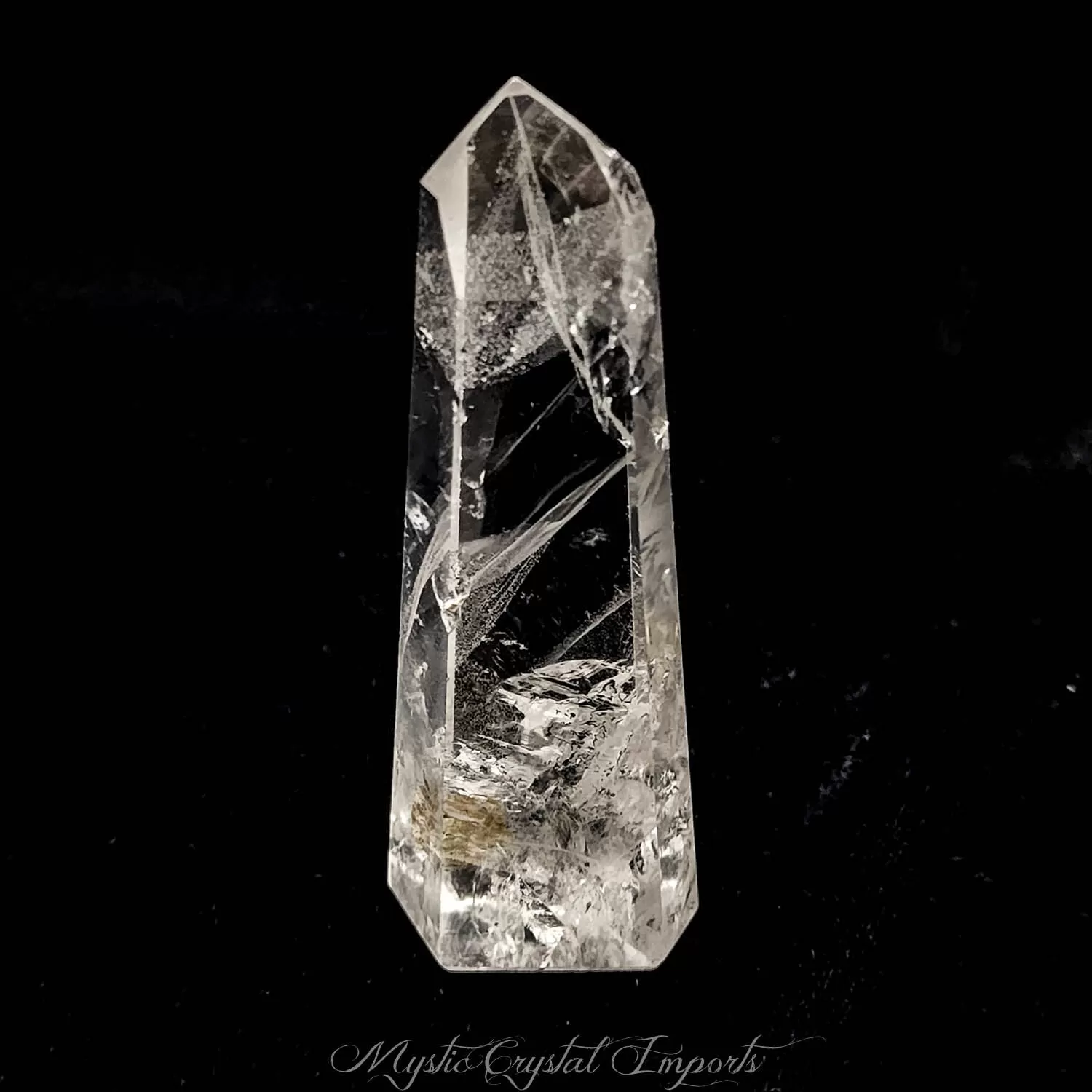 Very Clear Quartz Point- 4 Tall