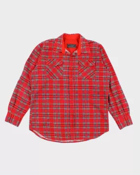 Vintage 80s 777 Collection Flannel Shirt - L