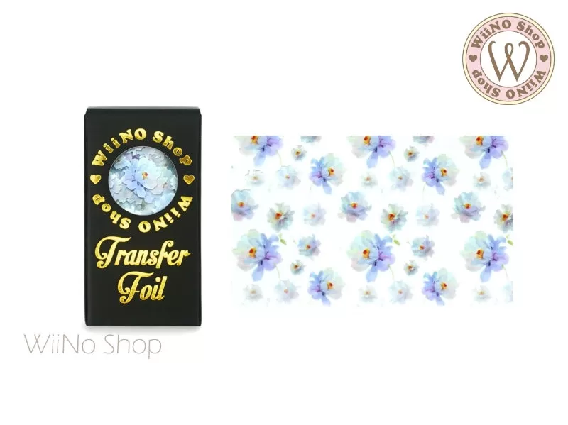 Vintage Flower Nail Transfer Foil (FL-V-10)