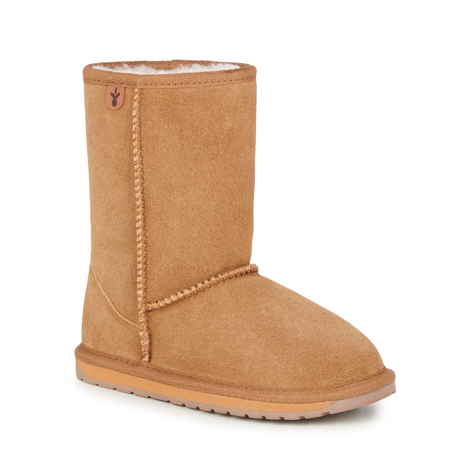 Wallaby Kid's Lo Shearling Boot - Chestnut