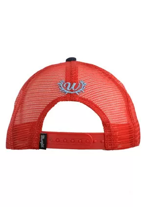 Wrangler Womens Navy & Red Katie Cap